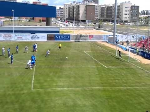 CF Fuenlabrada vs CD Marino. 1-2 Gol de Maykel.