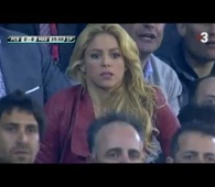 Shakira's Reaction - Real Madrid vs Barcelona 1-0 FINAL COPA DEL REY 20/4/11