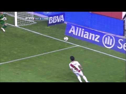 Gol de Cristiano Ronaldo (0-2) en el Rayo Vallecano - Real Madrid