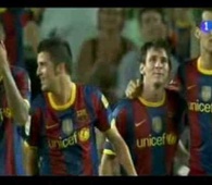 FC Barcelona Vs Sevilla 21-08-2010 4-0 Goals &  Full Highlights Vuelta Super copa de Espa