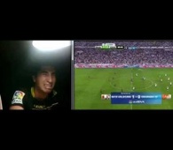 Hincha del Granada CF llora gol del Rayo Vallecano y se entera que Falcao metio gol.!!