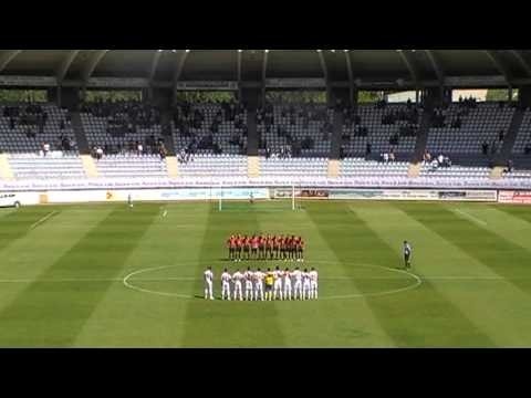 Minuto de silencio Luis Fernandez Rabanal en el Cultural y Deportiva Leonesa    Union Viera