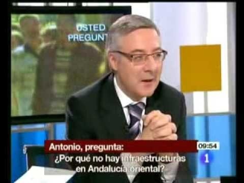 Al ministro de Fomento José Blanco: ¿Por qué no hay infraestructuras en Andalucía Oriental?