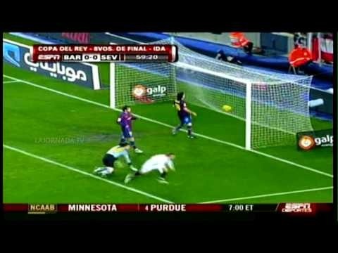 Barcelona 1-2 Sevilla 01-05-2010 Copa de Rey HQ Soccer Videos HD Futbol lajornada.tv