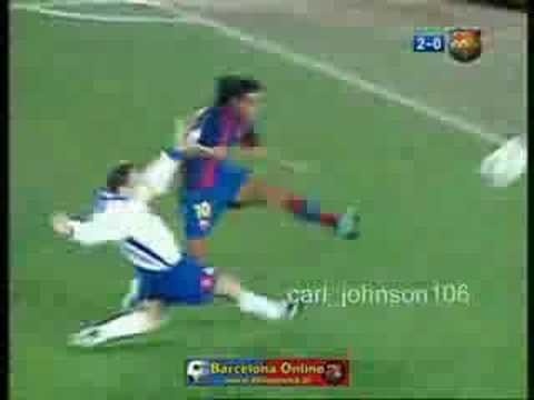 Las Mejores Fintas y goles de Ronaldinho