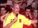 Pepe Reina y el show del CAMARERO (Celebracion eurocopa 08)