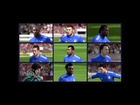 FIFA 11 Chelsea and Arsenal player faces (new images June 15)