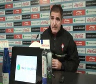 Rueda de prensa de Paco Herrera 11-3-2011 Celta de Vigo