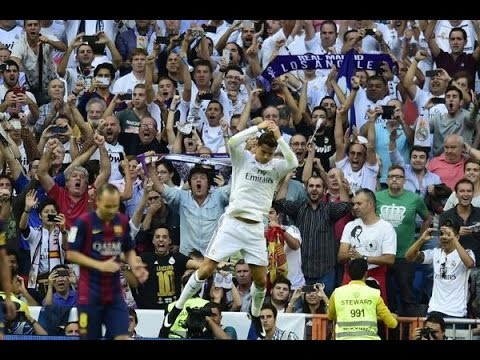 Gol de Cristiano Ronaldo - Real Madrid vs Barcelona 25/10/2014