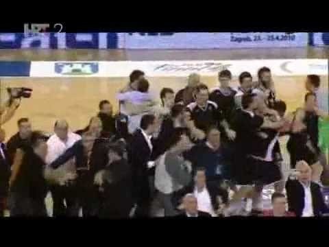 Cibona - Partizan 74 - 75: Final 4 (finale) NLB League 2009/2010