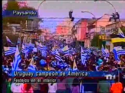 Uruguay Campeón de América 2011 - Festejos en el Interior