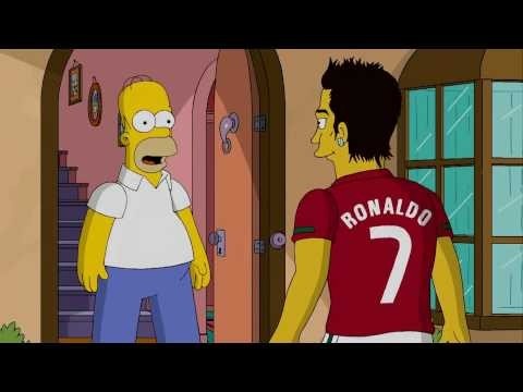 Nike  Write The Future  Homer Simpson VS Cristiano Ronaldo - HD 1080p
