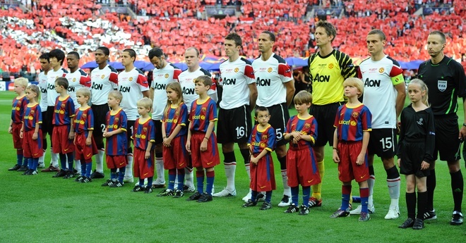 11 inicial del Manchester United