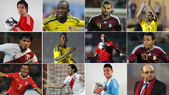 Los 11 mejores de la Copa America