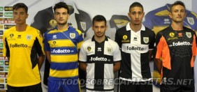Camisetas del Parma 2012/2013