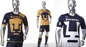 Camisetas del Pumas de Mexico 2012/2013