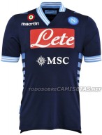 Camiseta visitante del Napoli 2012/2013