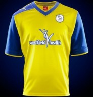Camiseta visitante del Sheffield Wednesday 2012/2013