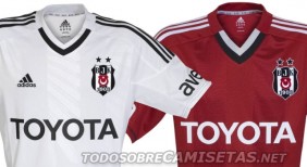Camisetas del Besiktas 2012/2013