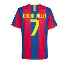 Camiseta de David Villa