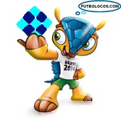 Armadillo Mascota Mundial 2014 Brasil Futbolocos.com