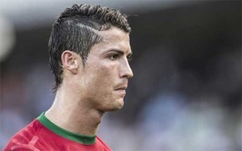 La cara de Cristiano Ronaldo al final del partido era todo un poema