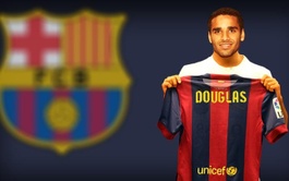 Douglas vivirá el viernes su primer día como jugador barcelonista