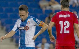 Sergio García sufrió una contusión lumbar contra el Sevilla 