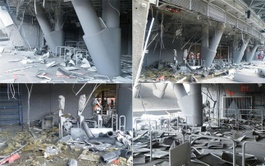 Así quedó el Donbass Arena tras el bombardeo