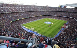 El Camp Nou registrará otra gran entrada para presenciar el derbi liguero