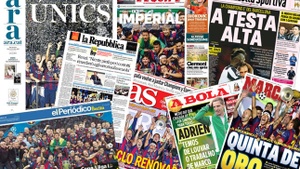 La prensa se rinde al Barcelona, el mejor equipo de la última década