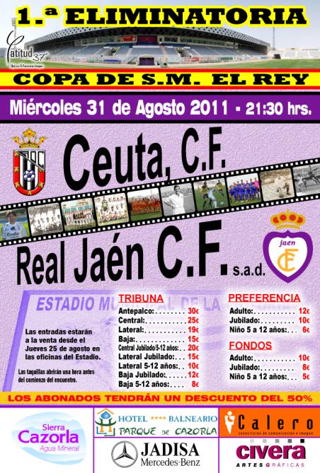 1º Ronda: Real Jaen - Ceuta