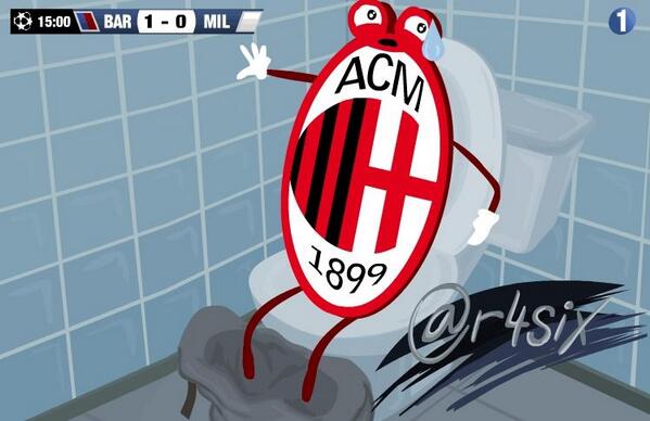 Así ha comenzado el Milan hoy...