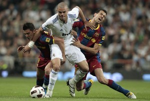 Pepe, Real Madrid vs Barcelona