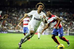 Marcelo, Real Madrid vs Granada