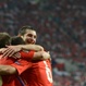 Los jugadores de Rusia celebran el tercer gol ante la República Checa