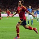 Jordi Alba celebra su gol ante Italia