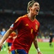 Torres celebra su gol ante Italia