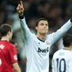 Cristiano Ronaldo celebra su gol ante el Manchester United