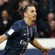 Ibrahimovic celebra uno de sus goles ante el Nancy
