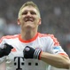 Schweinsteiger celebra su gol ante el Eintracht