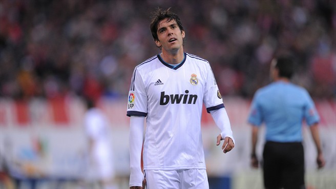 Kaká durante el partido ante el Atlético