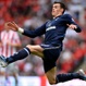 Bale durante el partido ante el Stoke