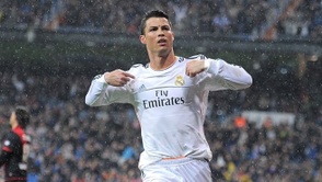 Cristiano Ronaldo celebra su gol ante el Rayo