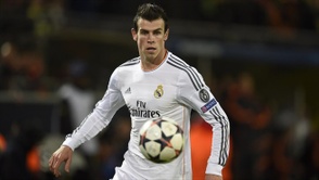 Bale durante el partido ante el Dortmund