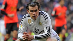 Bale durante el partido ante la Real Sociedad