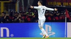 Cristiano Ronaldo celebra su gol ante el Galatasaray