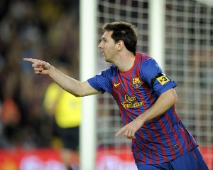 Messi celebra su golazo