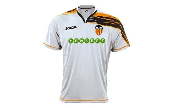 Camiseta Valencia 2011 - 2012