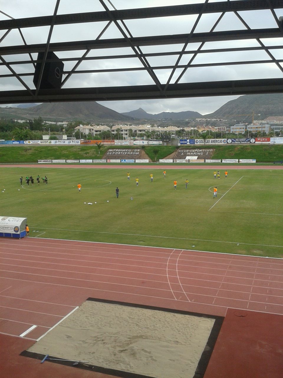 Campo sporting b, ante el Tenerife